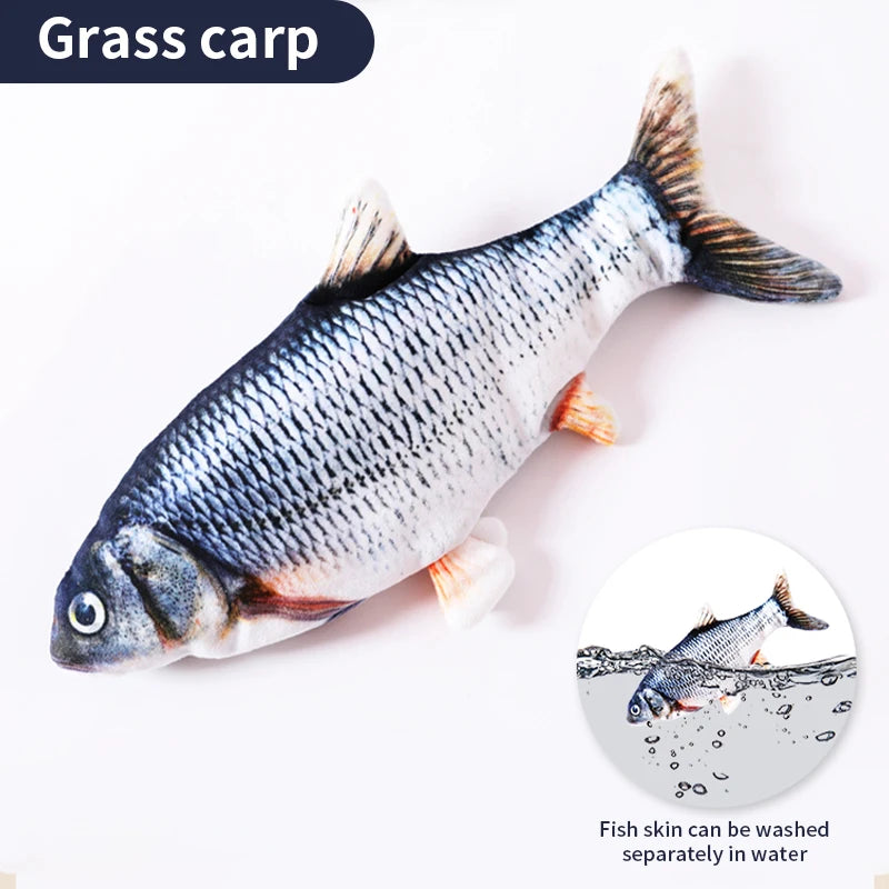 USB Charging Floppy Fish Toy