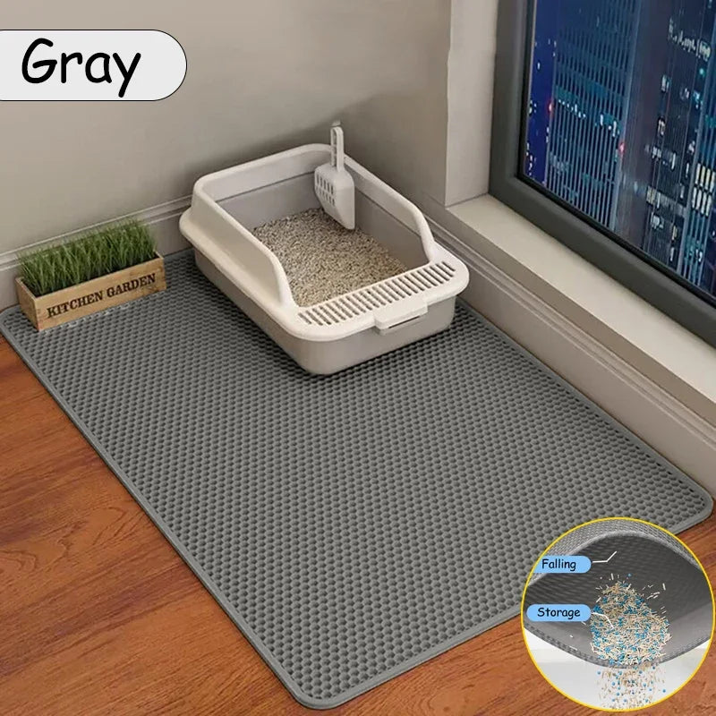 Large Waterproof Cat Litter Mat