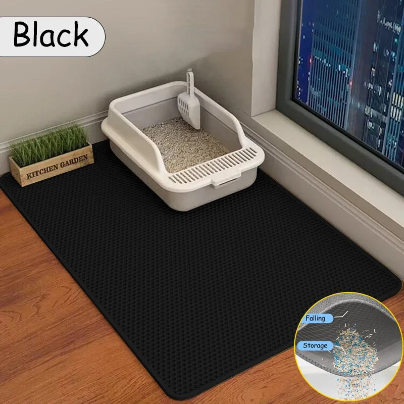 Large Waterproof Cat Litter Mat