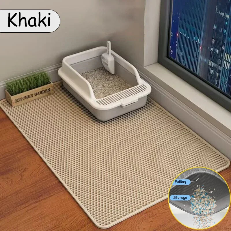 Large Waterproof Cat Litter Mat