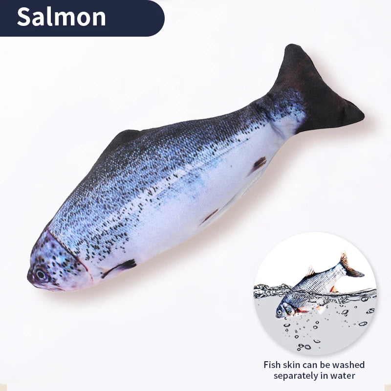 USB Charging Floppy Fish Toy