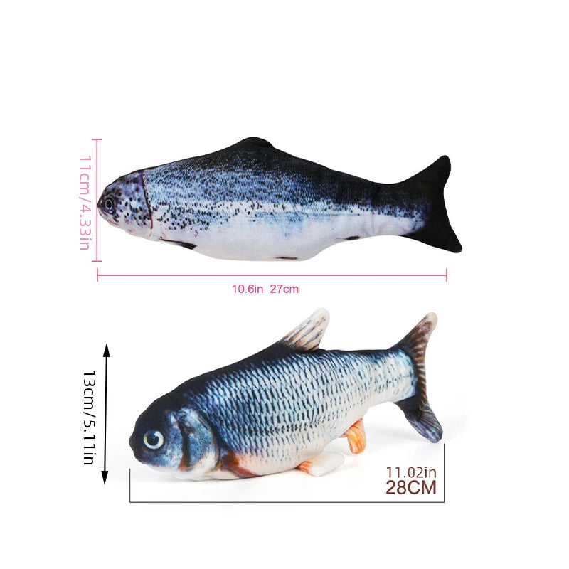 USB Charging Floppy Fish Toy