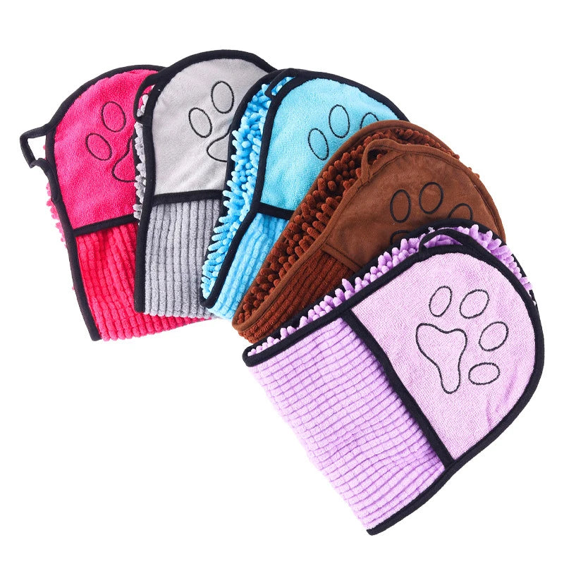 Soft Dog Bathrobe Towel