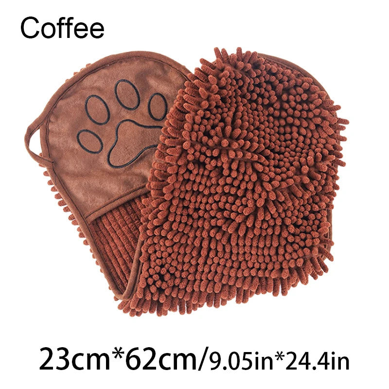 Soft Dog Bathrobe Towel