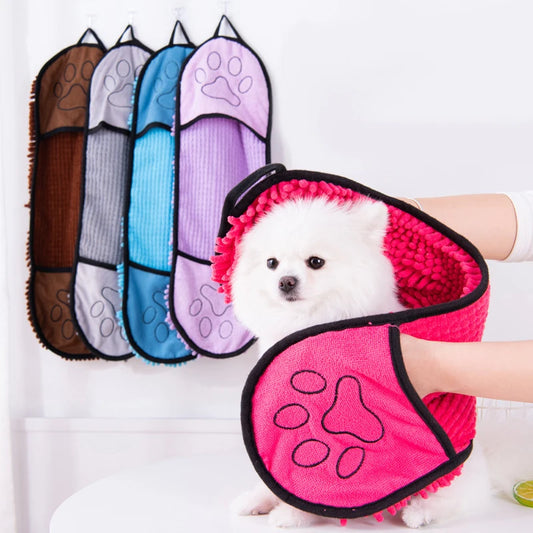 Soft Dog Bathrobe Towel