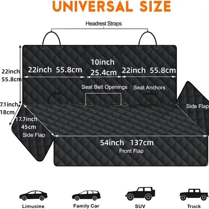 Waterproof Dog Car Seat Cover