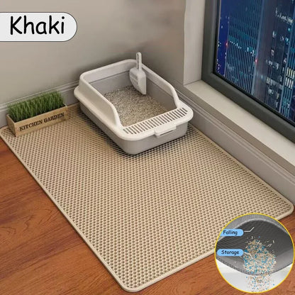 Large Waterproof Cat Litter Mat